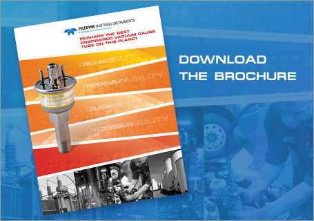 An image of the brochure containing the case study comparison of gauge tubes on the market